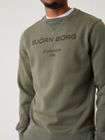 MIKINA BJÖRN BORG | CREW | CASTOR GREY