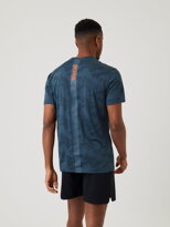 TRIČKO BJÖRN BORG | PERFORMANCE T-SHIRT | CAMO NAVY BLUE