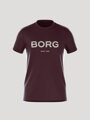 TRIČKO BJÖRN BORG | BB LOGO T-SHIRT | BURGUNDY