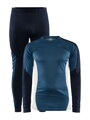 Set CRAFT CORE Dry Baselayer - tmavě modrá